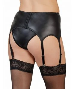 Cottelli Collection Panties And Bras Cottelli Plus Size Garter Belt And Pants XL, 3XL, 4XL