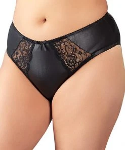 Cottelli Collection Cottelli Curves Plus Size Wetlook Briefs (3XL, 4XL) Wetlook Clothing