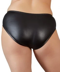 Cottelli Collection Cottelli Curves Plus Size Wetlook Briefs (3XL, 4XL) Wetlook Clothing