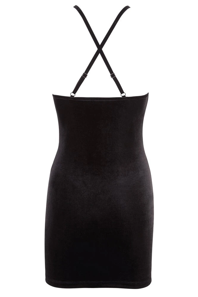 Cottelli Collection Sale Cottelli Party Black Velvet Dress (XL) 7 Cottelli Collection Sale Cottelli Party Black Velvet Dress (XL)