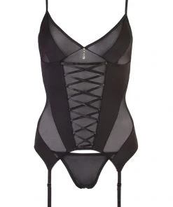 Cottelli Collection Basque Set Lingerie Corsets