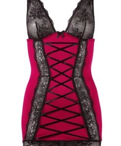 Cottelli Collection Cottelli Lingerie Dress Red Chemises, Nightwear 8 Cottelli Collection Cottelli Lingerie Dress Red Chemises, Nightwear