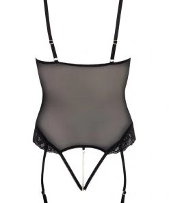 Cottelli Collection Bondage Ladies Fetish Clothing Cottelli Bondage Body With Suspenders