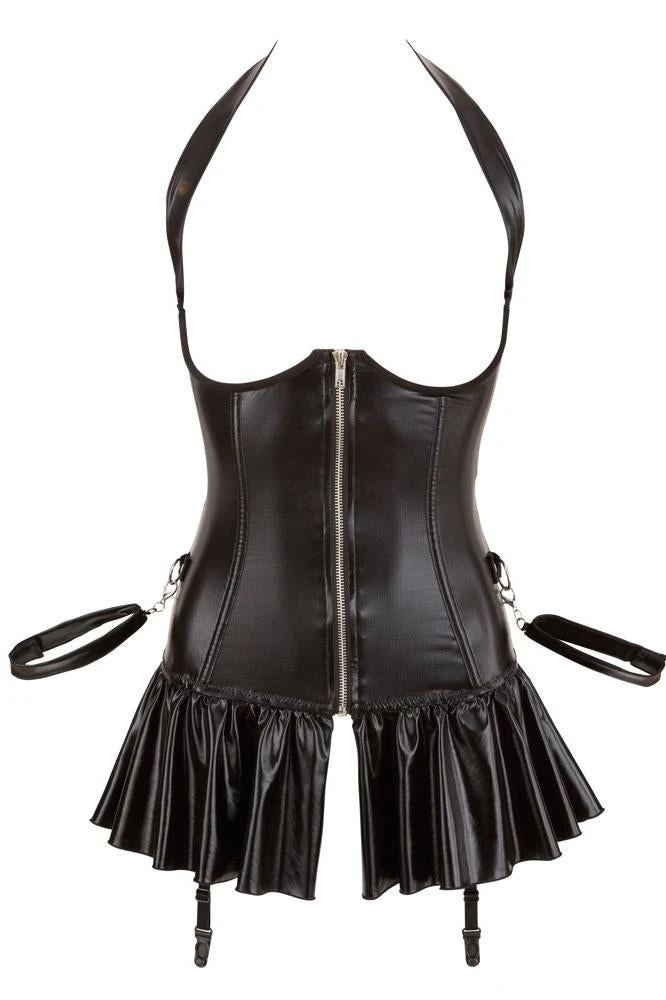 Cottelli Collection Bondage Cottelli Bondage Dress With Suspender Straps Ladies Fetish Clothing 6 Cottelli Collection Bondage Cottelli Bondage Dress With Suspender Straps Ladies Fetish Clothing