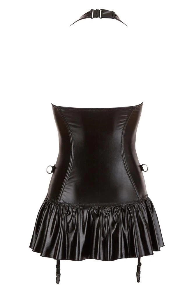 Cottelli Collection Bondage Cottelli Bondage Dress With Suspender Straps Ladies Fetish Clothing 9 Cottelli Collection Bondage Cottelli Bondage Dress With Suspender Straps Ladies Fetish Clothing