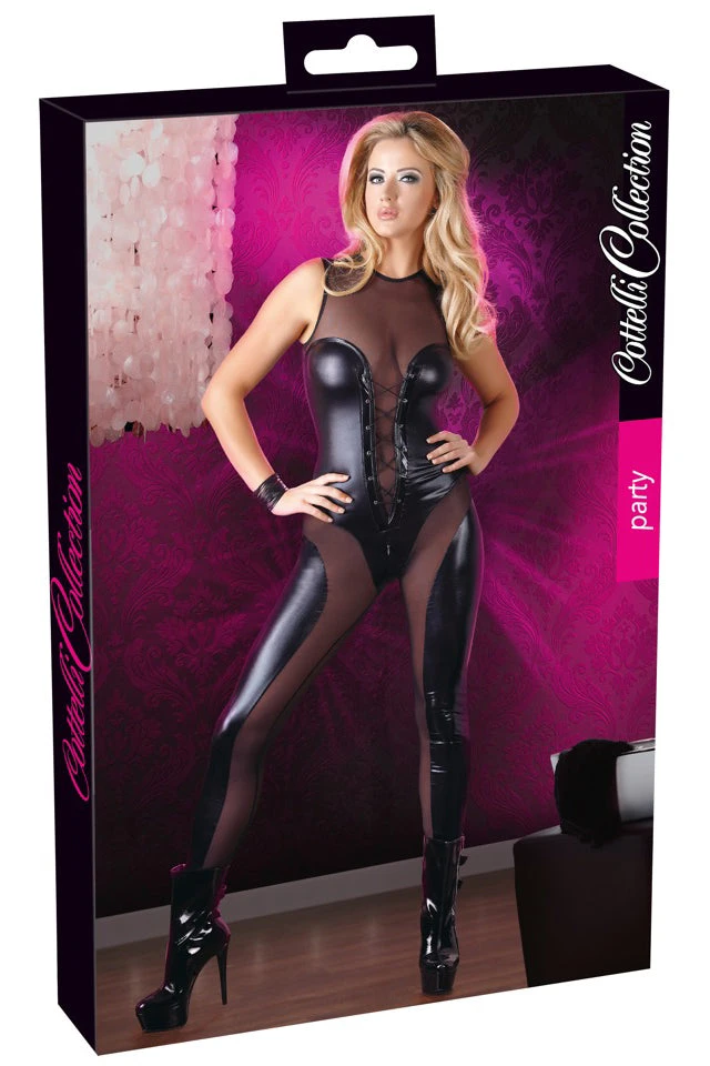 Cottelli Collection Jumpsuit Wetlook Ladies Fetish Clothing 9 Cottelli Collection Jumpsuit Wetlook Ladies Fetish Clothing