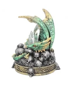 Nemesis Now All Homeware Crystal Crypt Green Dragon