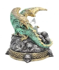 Nemesis Now All Homeware Crystal Crypt Green Dragon