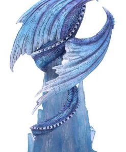 Nemesis Now Crystal Custodian Blue Ice Dragon All Homeware