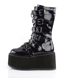Demonia DAMNED-225 Boots Hologram Gothic Boots