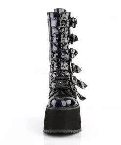 Demonia DAMNED-225 Boots Hologram Gothic Boots