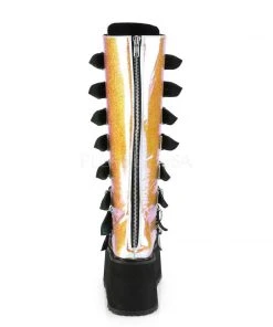 Ladies Fetish Boots Demonia DAMNED 318 Boots Pink