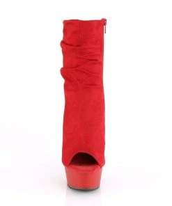 Pleaser DELIGHT-1031 Boots Red All Footwear