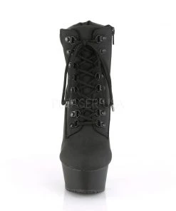 Pleaser DELIGHT 600TL 02 Boots Black Nubuck