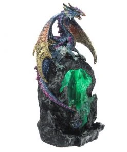 Puckator Ice Dragon LED Back Flow Incense Burner