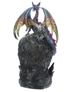 Puckator Ice Dragon LED Back Flow Incense Burner