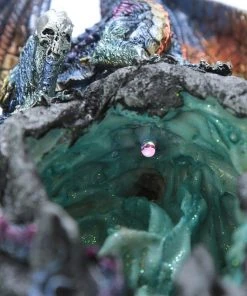 Puckator Ice Dragon LED Back Flow Incense Burner