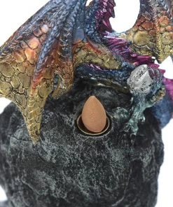 Puckator Ice Dragon LED Back Flow Incense Burner