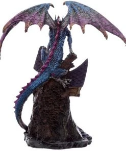Puckator All Homeware Dark Legends Village Protector Dragon Blue