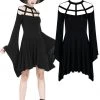 Ladies Gothic Clothing Dark In Love Reminiscence Dress