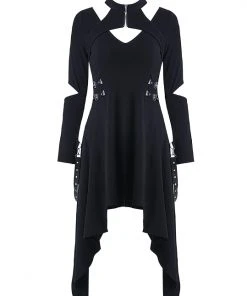 Ladies Gothic Clothing Dark In Love Aura Dress