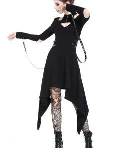 Ladies Gothic Clothing Dark In Love Aura Dress