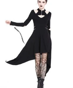 Ladies Gothic Clothing Dark In Love Aura Dress