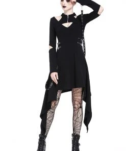 Ladies Gothic Clothing Dark In Love Aura Dress