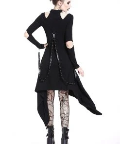 Ladies Gothic Clothing Dark In Love Aura Dress