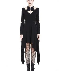 Ladies Gothic Clothing Dark In Love Aura Dress
