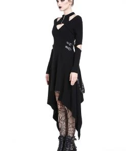 Ladies Gothic Clothing Dark In Love Aura Dress
