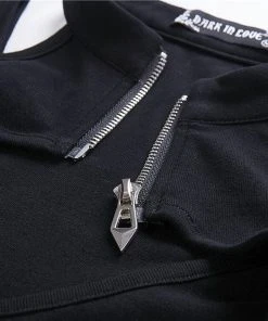 Ladies Gothic Clothing Dark In Love Aura Dress