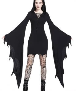 Ladies Gothic Clothing Dark In Love Salem Gothic Dress
