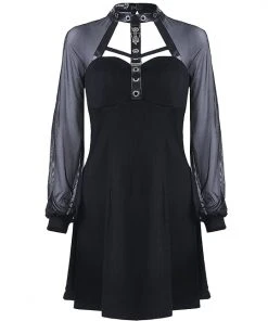 Ladies Gothic Clothing Dark In Love Mischa Dress