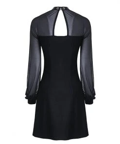 Ladies Gothic Clothing Dark In Love Mischa Dress