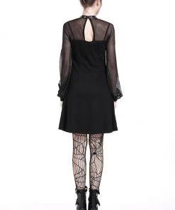 Ladies Gothic Clothing Dark In Love Mischa Dress