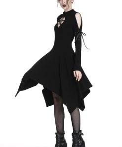 Ladies Gothic Clothing Dark In Love Karine Dress