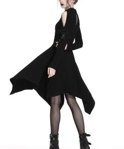 Ladies Gothic Clothing Dark In Love Karine Dress