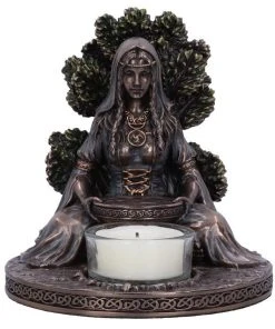 Nemesis Now Gods And Goddess Figurines Danu Tealight Holder