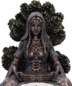 Nemesis Now Gods And Goddess Figurines Danu Tealight Holder