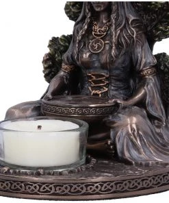 Nemesis Now Gods And Goddess Figurines Danu Tealight Holder