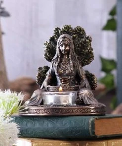 Nemesis Now Gods And Goddess Figurines Danu Tealight Holder