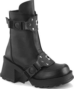 Demonia BRATTY 56 Black Boots Gothic Boots
