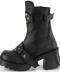 Demonia BRATTY 56 Black Boots Gothic Boots