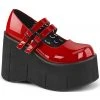 Gothic Boots Demonia Kera 08 Red Shoes