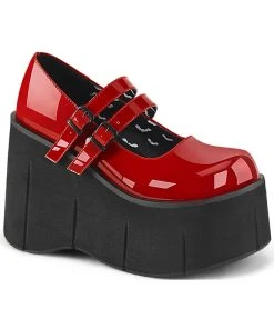 Gothic Boots Demonia Kera 08 Red Shoes