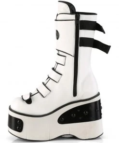 Demonia KERA 108 White Boots
