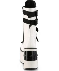 Demonia KERA 108 White Boots