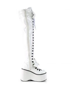 Demonia KERA 303 White Boots