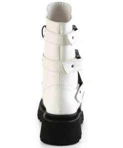 Demonia RENEGADE 55 White Boots All Footwear
